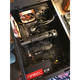 Same case, fresh guts: Intel i7-7700K CPU, Asus Maximus IX Hero motherboard, GTX 1080 GPU, 32 GB RAM, Corsair H110i cooling system, mismatched but effective Noctua fans.